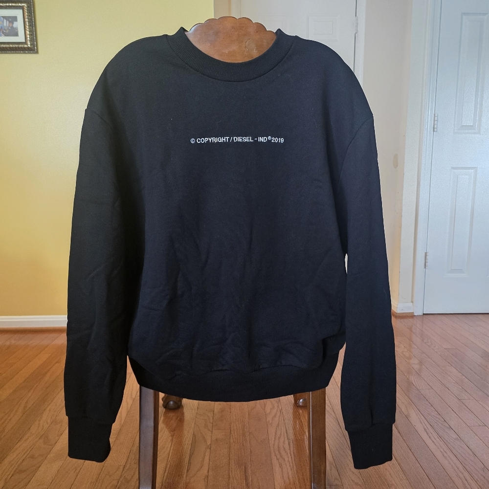 Diesel Copyright F/W 2017 Sweatshirt in Black